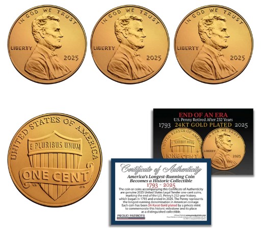 U.S. Penny retired in 2025 - here's your piece of history
